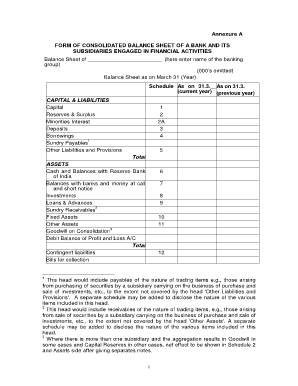 Annexure  Form