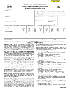 N 196 Form