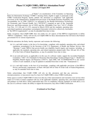 Blank Caqh Attestation Form