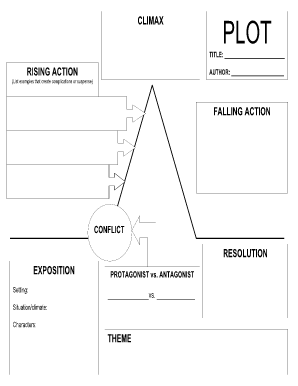 Blank Plot Diagram PDF  Form