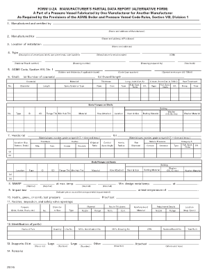  Asme U 2a 2014-2024