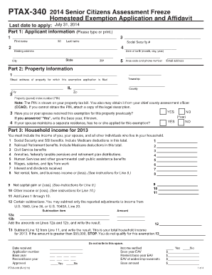 Ptax 340 Form
