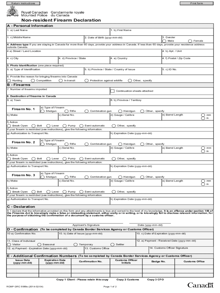  Rcmp Pal Application Form 2014-2024