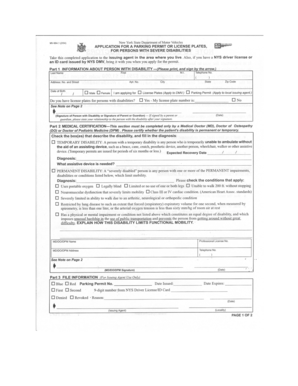 MV 664 1 204 New York State Department of Motor Vehicles D  Form
