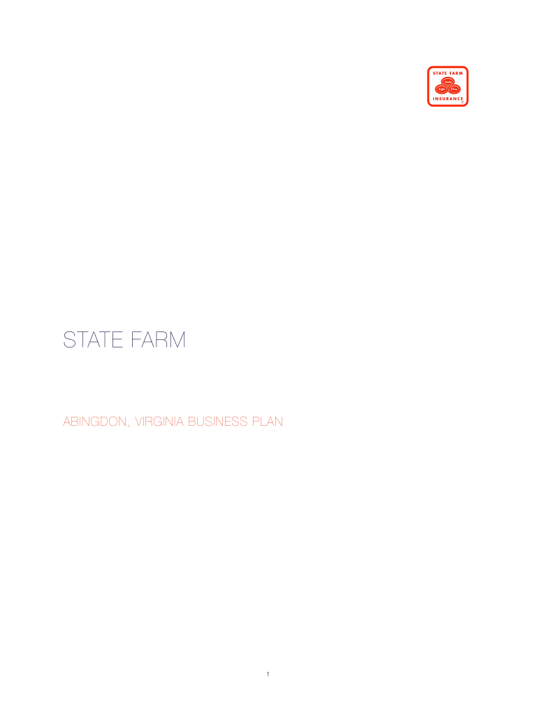 state farm agency business plan