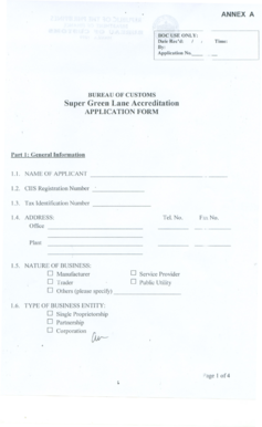 Sgl Application  Form