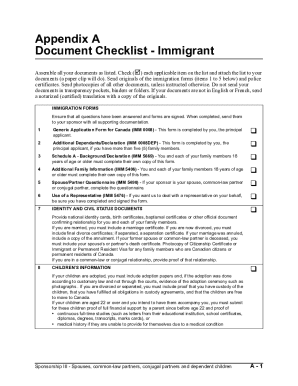 Imm 5562 Form