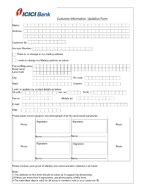 Credit Card Application Form PDF