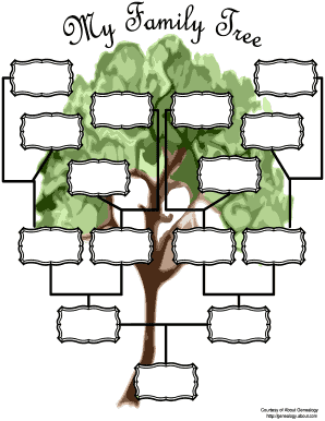 Fillable Family Tree - Fill Online, Printable, Fillable, Blank