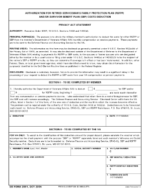 Dd Form 2891