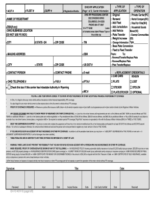 Ohio Irp Login - Fill Out and Sign Printable PDF Template | signNow