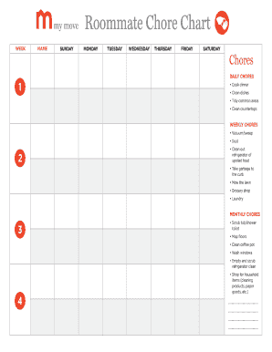 FREE 26+ Sample Chore Chart Templates in Google Docs, MS Word, Pages, PDF, Excel in 2023
