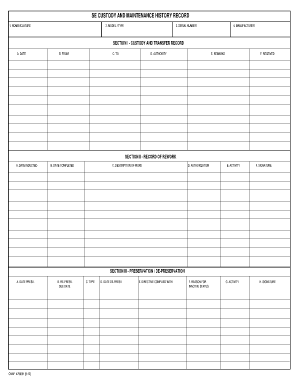 Opnav 4790 51  Form