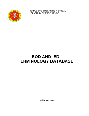 Eod Ied Online Database Form