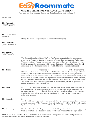 Interactive Rental Lease Form