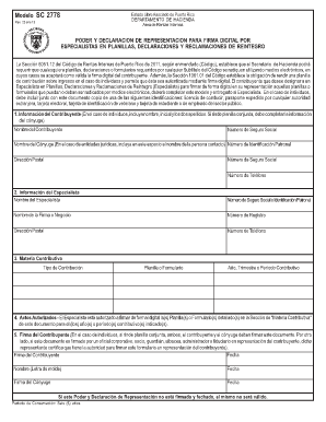 Modelo Sc 2778  Form