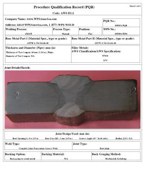 Pqr Form