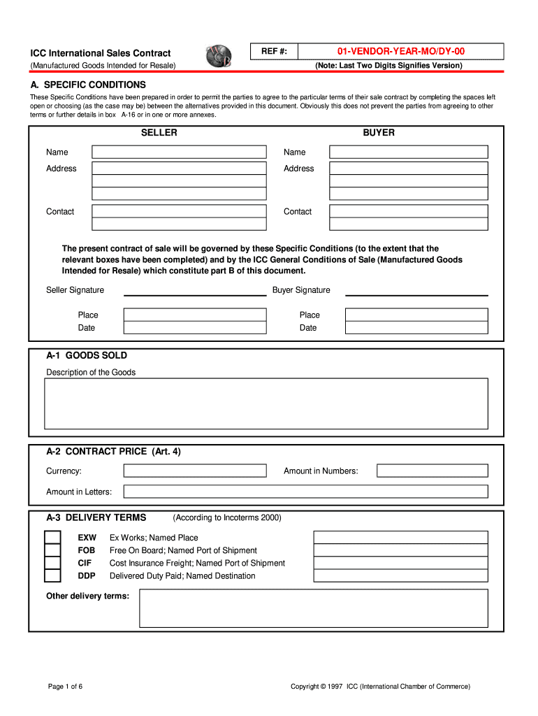 Icc Contract PDF  Form