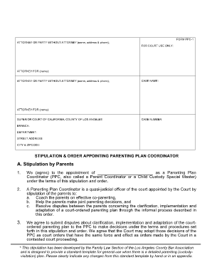 A Stipulation by Parents Lund &amp; Strachan, Inc  Form