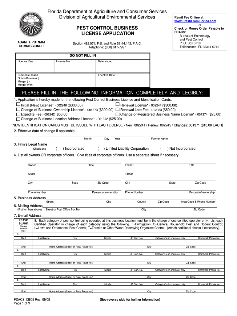 Dacs 13605 Form