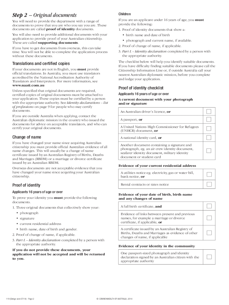 Evidence Processing Unit Parramatta  Form