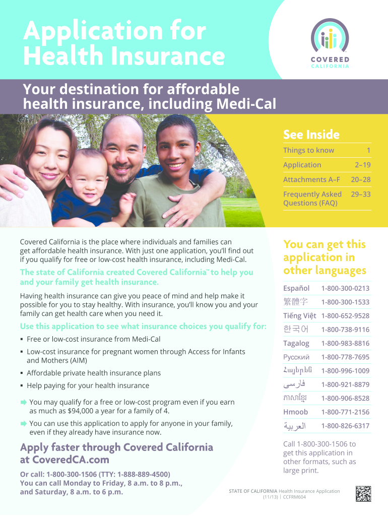 Covered California Flyer Form