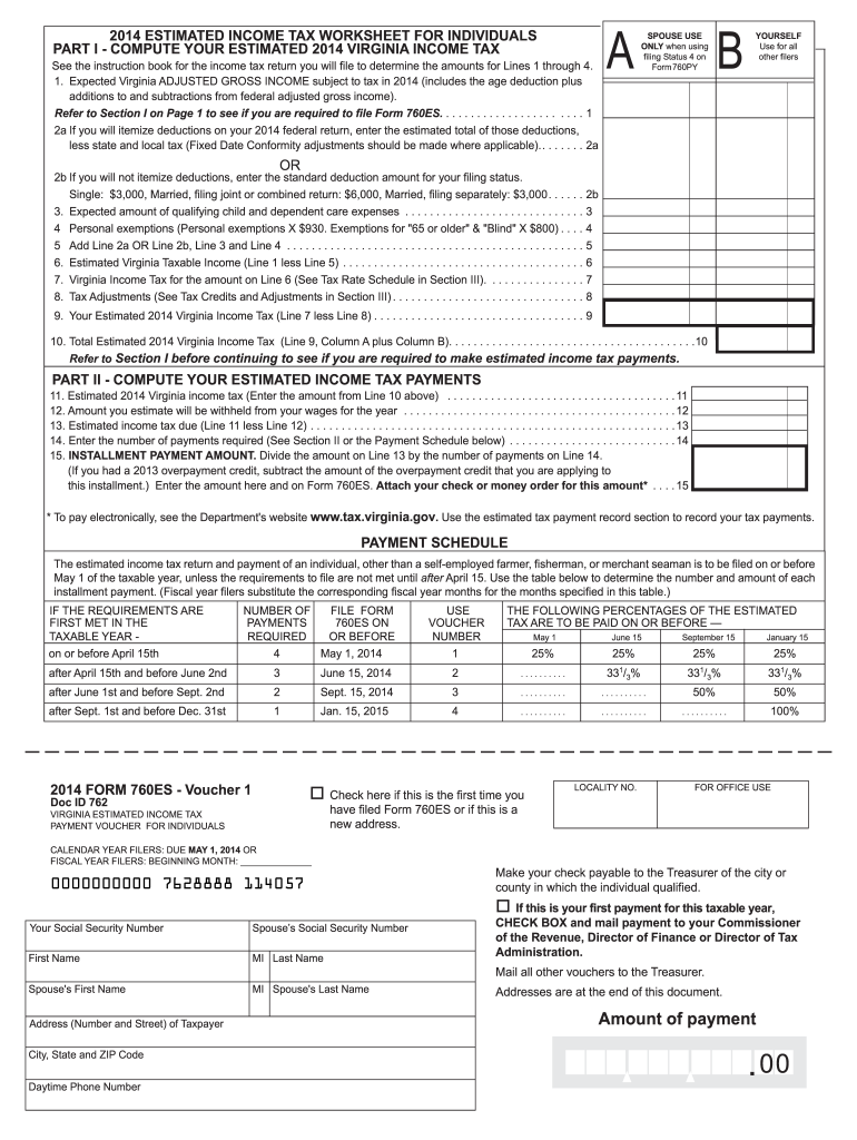  Virginia Tax Form 2020