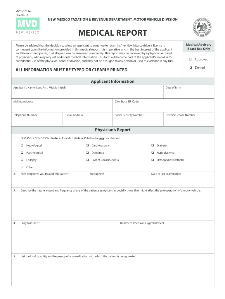  Mvd 10124 Rev 0613  Form 2013