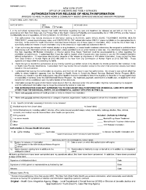 Nys Release  Form