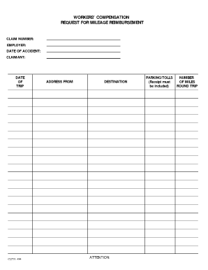 Submit Your Mileage for All Trips that Exceed 5 Miles Round Trip, If the Purpose of  Form