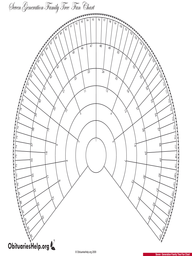 Genealogy Fan Chart Template Form Fill Out And Sign Printable PDF 