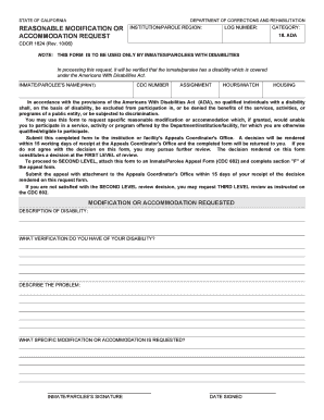 Cdcr 1824  Form