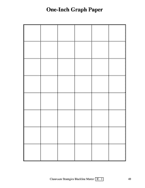 one inch graph paper form fill out and sign printable pdf template signnow