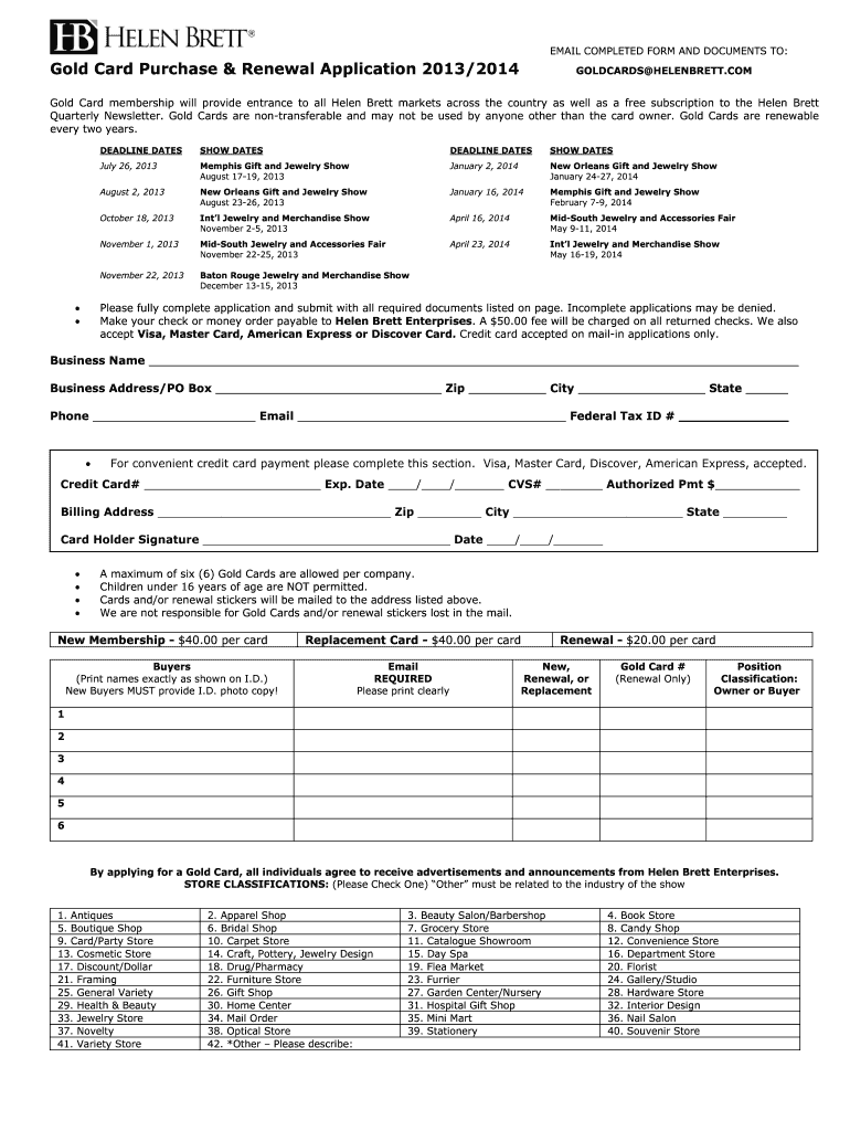 helen-brett-gold-card-application-form-fill-out-and-sign-printable