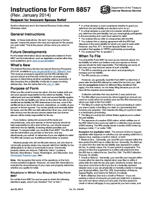  Form 8857 Instructions 2014