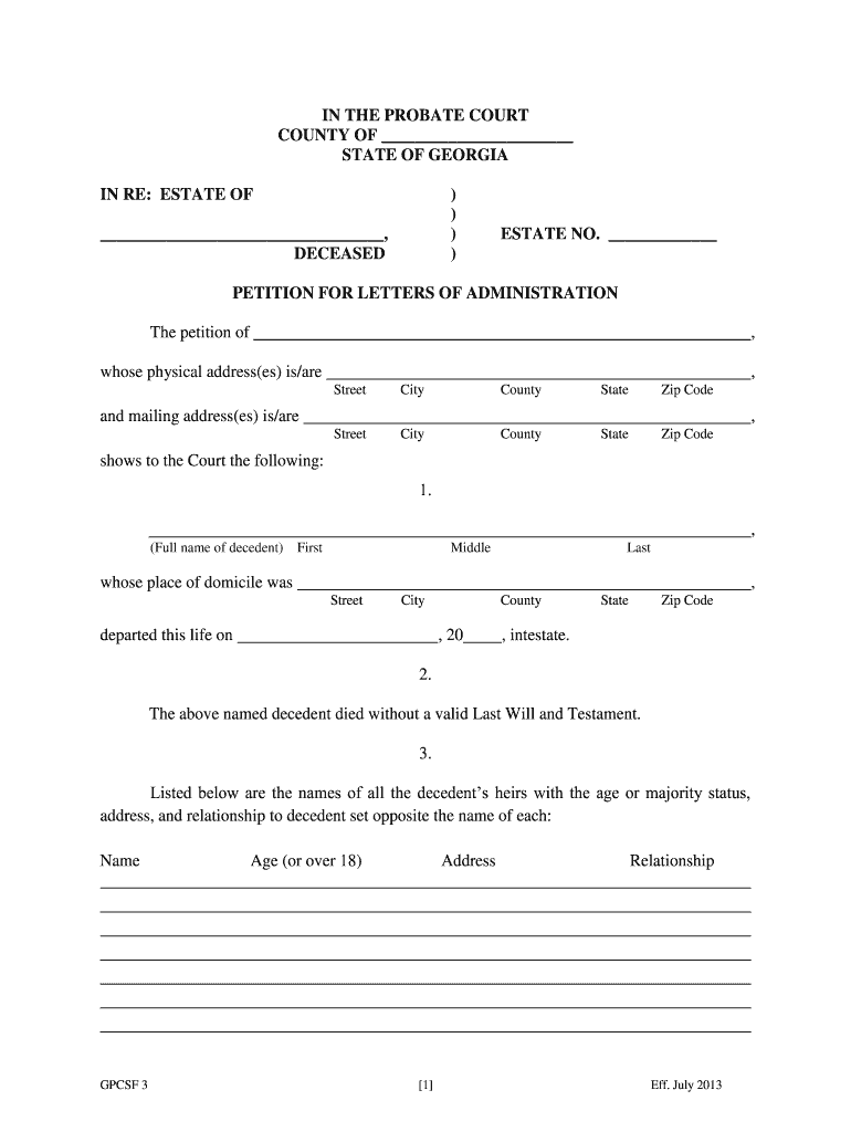 Letter Of Testamentary Sample from www.signnow.com