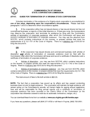 SCC751 PDF Virginia State Corporation Commission Scc Virginia  Form