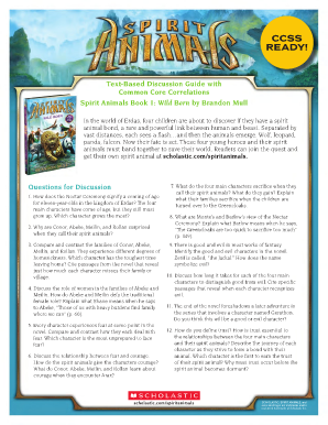 Spirit Animals Book 1 PDF Download  Form