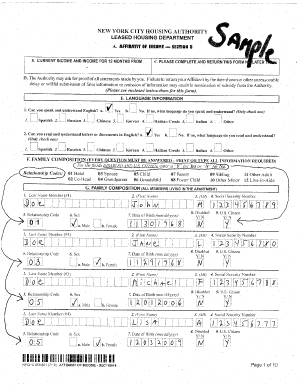 How to Fill Form Sample for 8