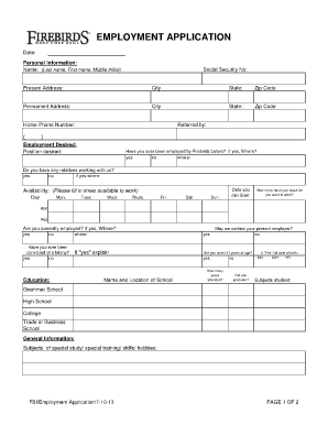 Firebiregad Online Form