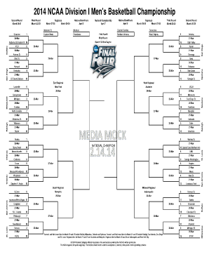 NCAA Mock Bracket NCAA Com  Form