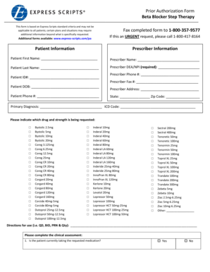 Express Scripts  Form