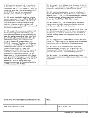 Environmental Protection Agency  Form