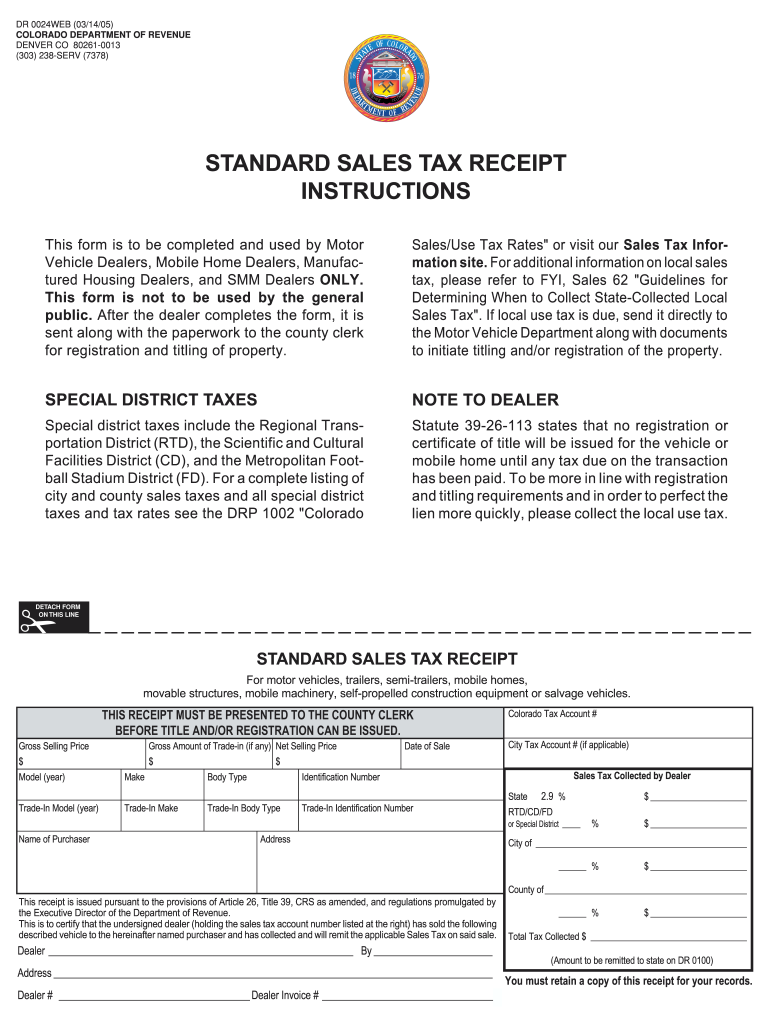  Dr0024 Form 2019