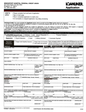 Loanliner Application  Form