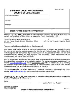 Lasuperiorcourt - Fill Out and Sign Printable PDF Template | signNow