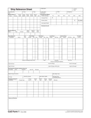 Command at Sea PDF  Form