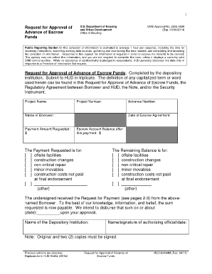 Hud 92464 Fillable  Form