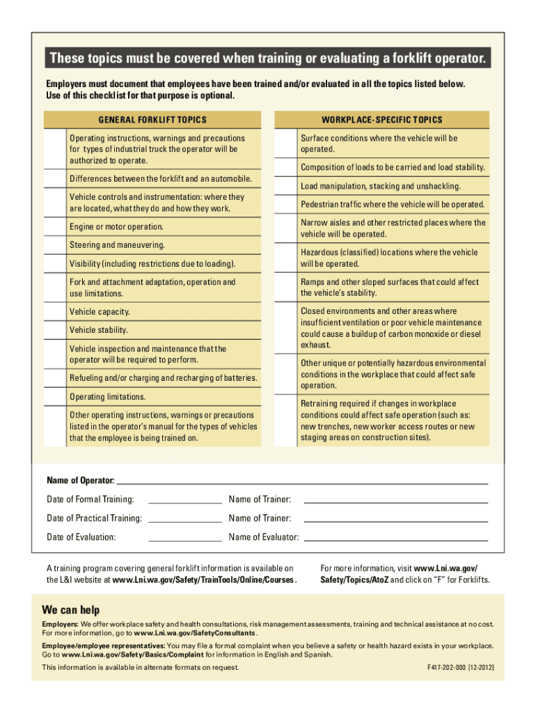 Forklift Certification Card Template Word Fill Out And Sign Printable Pdf Template Signnow