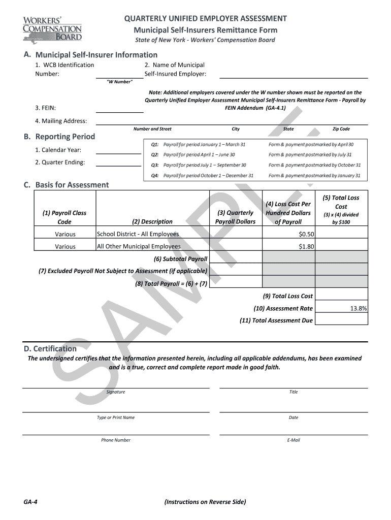 Ga 4 Form